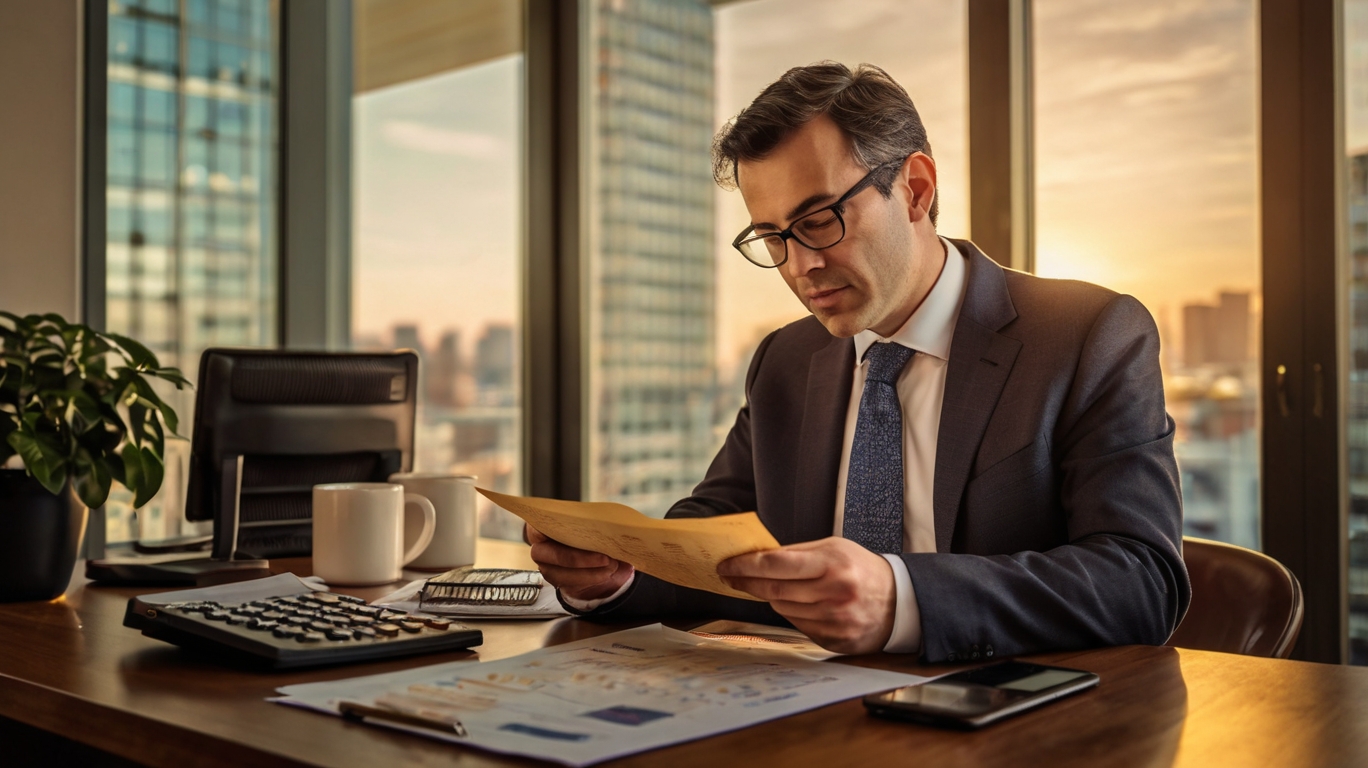 Professionelles Finanzprüfungsteam bei alorinquevas